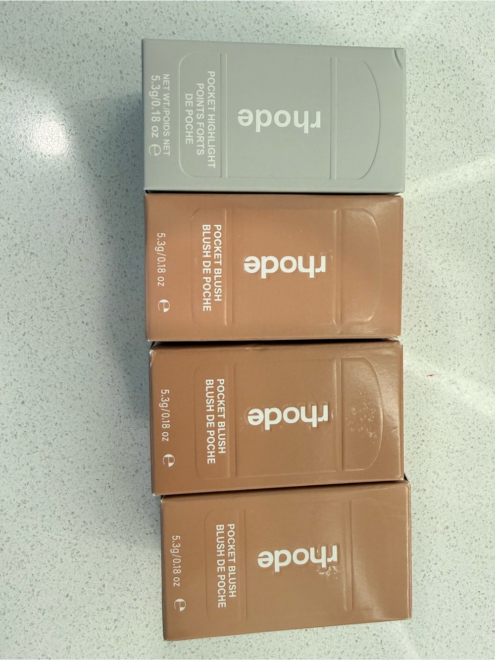 RHODE Pocket Blush and highlighter bundle